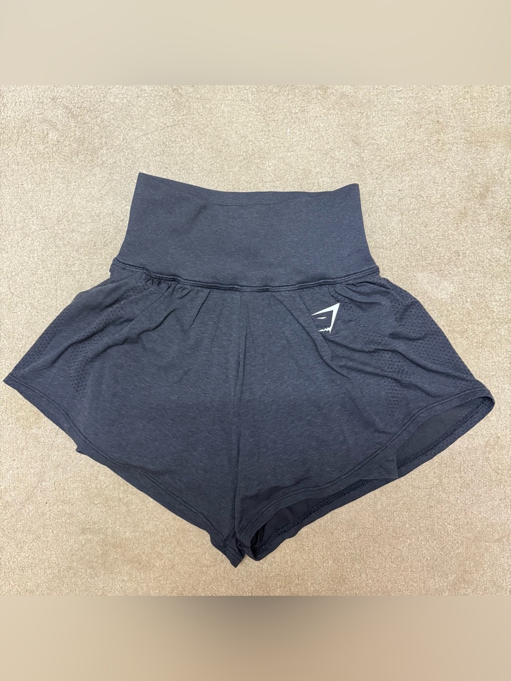Gymshark Vital Seamless Black 2 in 1 Shorts